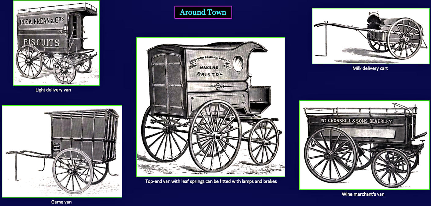 Horse-powered vans, 1860s